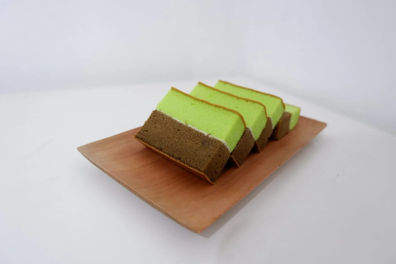 Bolu Lapis Pandan Coklat